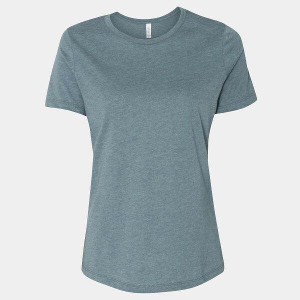 Ladies' Relaxed Heather CVC Short-Sleeve T-Shirt Thumbnail
