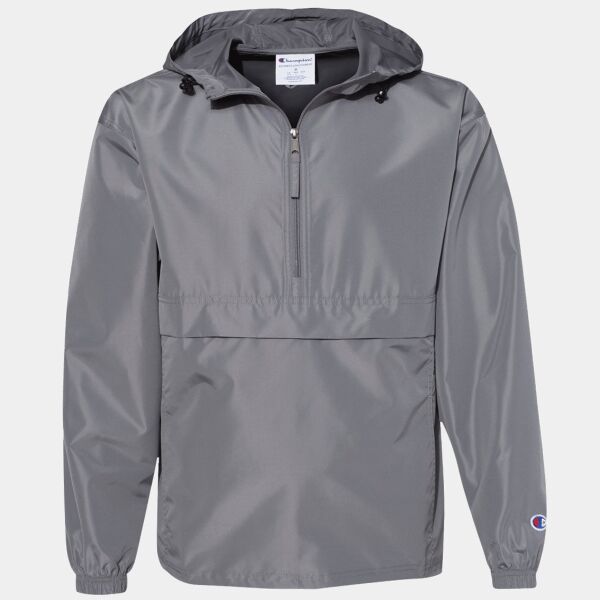 Adult Packable Anorak Quarter-Zip Jacket Thumbnail