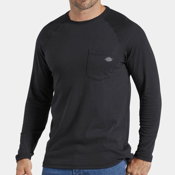 Men's Temp-iQ Performance Cooling Long Sleeve Pocket T-Shirt Thumbnail