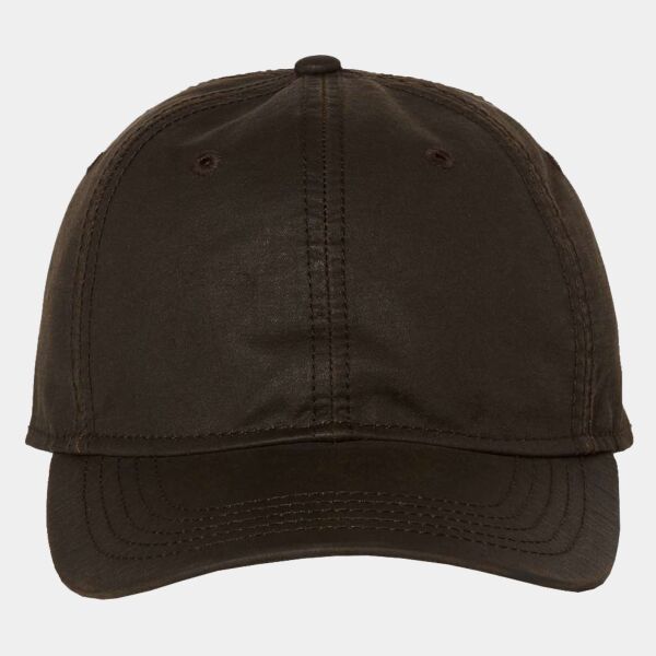 Landmark Unstructured Low-Profile Waxy Canvas Hat Thumbnail