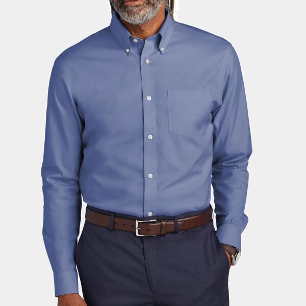Wrinkle Free Stretch Pinpoint Shirt Thumbnail