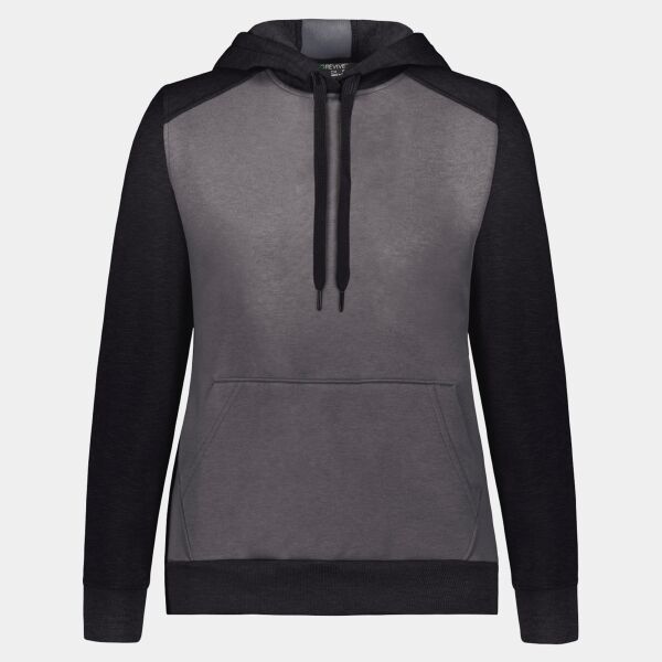 Ladies' Three-Season Fleece Hooded Pullover Thumbnail