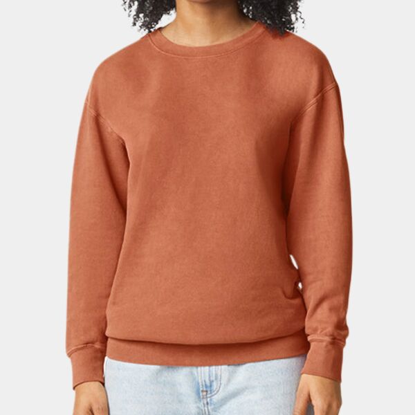 Unisex Lightweight Cotton Crewneck Sweatshirt Thumbnail