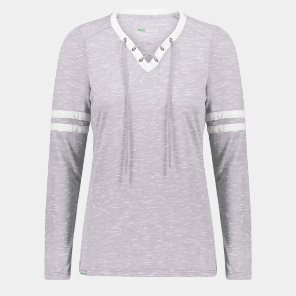 Ladies' Monterey Long-Sleeve V-Neck Thumbnail