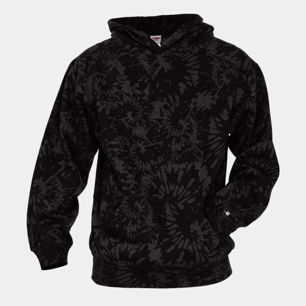 Youth Tie-Dyed Triblend Hooded Sweatshirt Thumbnail