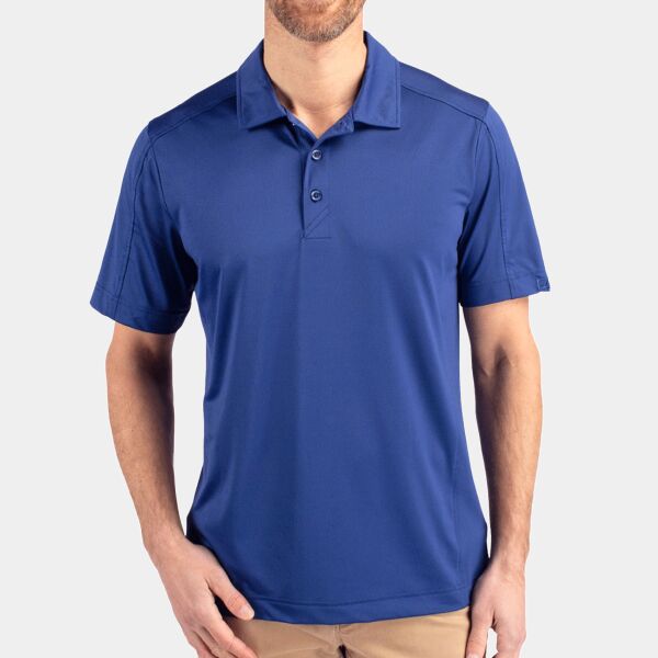 Cutter & Buck Prospect Eco Textured Stretch Recycled Mens Big & Tall Polo Thumbnail