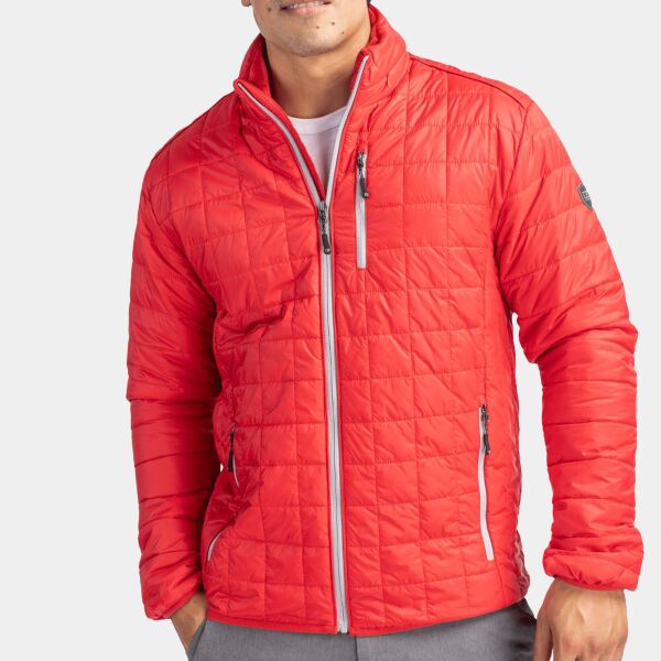 Cutter & Buck Rainier PrimaLoft  Mens Big and Tall Eco Insulated Puffer Jacket Thumbnail