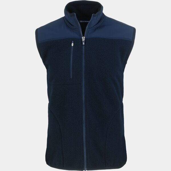 Cutter & Buck Cascade Eco Sherpa Mens Big and Tall Fleece Vest Thumbnail