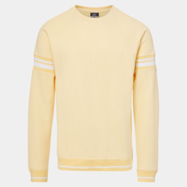 Men's Donovan Striped Crewneck Sweatshirt Thumbnail