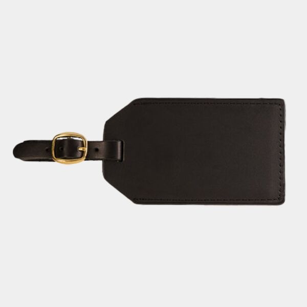 Grand Central Luggage Tag Sueded Leather Thumbnail