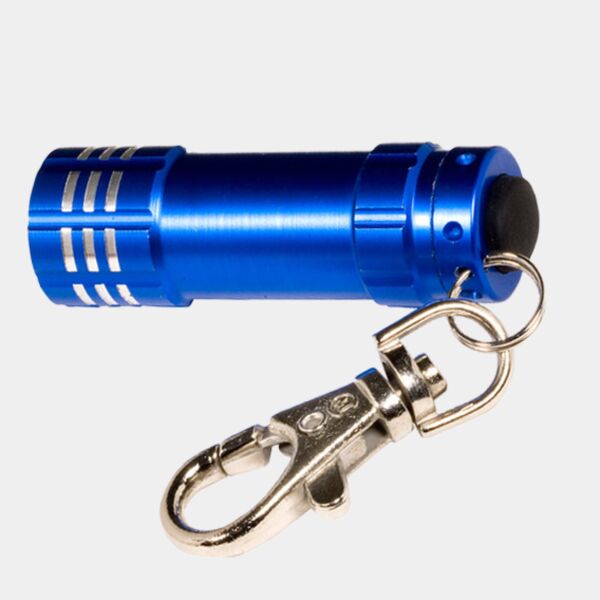 Micro 3 LED Flashlight With Keychain Thumbnail