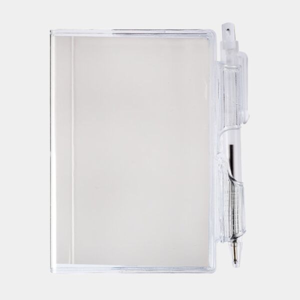 Clear-View Jotter Notebook & Pen 3.375" X 4.125" Thumbnail