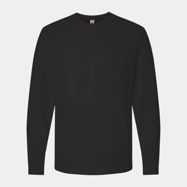 Unisex Fine Jersey Long Sleeve T-Shirt Thumbnail