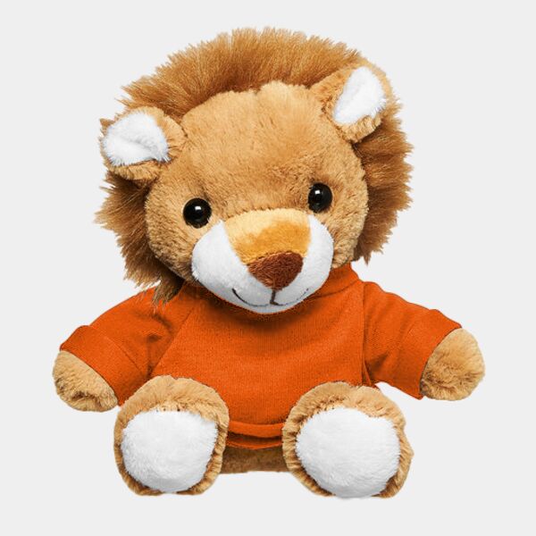 7" Plush Lion With T-Shirt Thumbnail