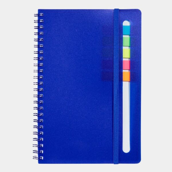 Semester Spiral Notebook With Sticky Flags 6.25" X 8.5" Thumbnail
