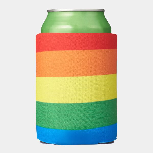 b.free Rainbow Pride Folding Can Cooler Thumbnail