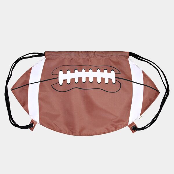 Football Drawstring Bag Thumbnail