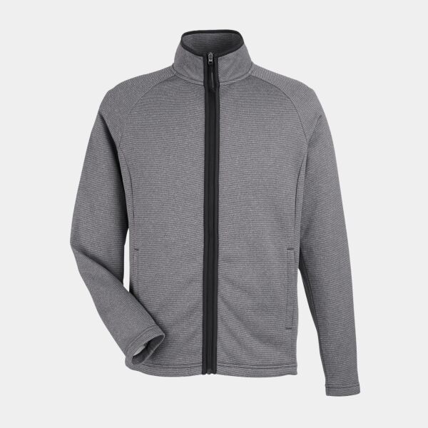 Men's Venture Heathered Stripe Full-Zip Thumbnail