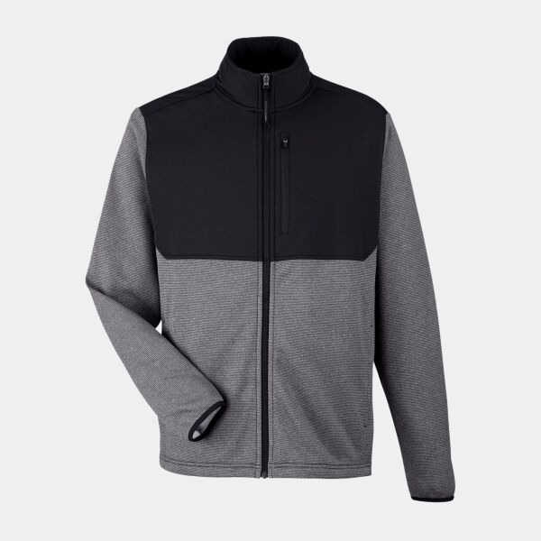 Men's Venture Heathered Stripe Hybrid Jacket Thumbnail