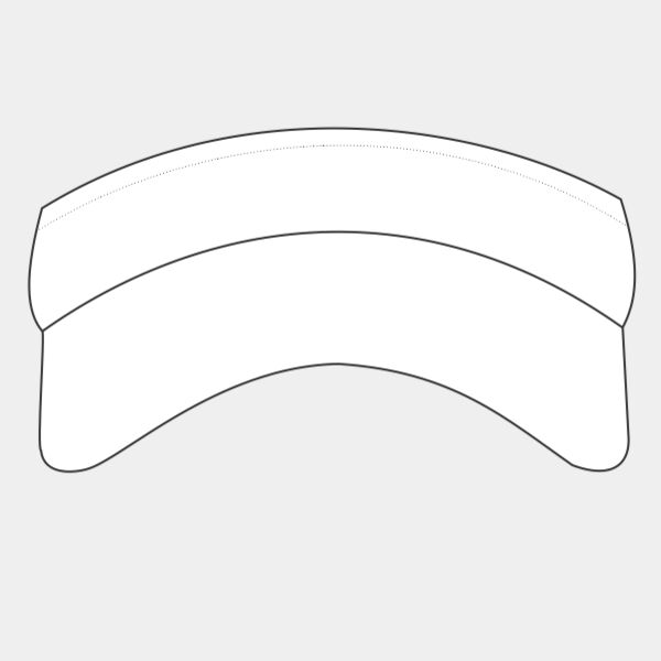 Sport Visor with Mesh Thumbnail