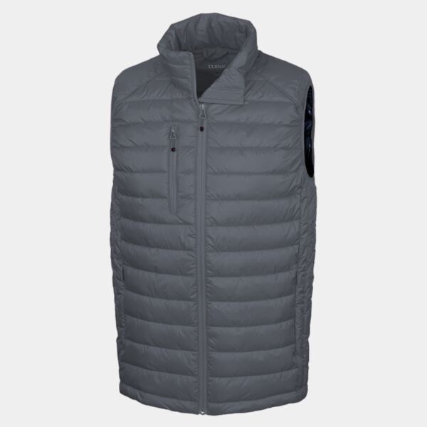 Clique Hudson Insulated Mens Full-Zip Puffer Vest Thumbnail