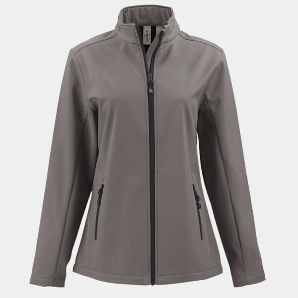 Clique Tempo Eco Stretch Full Zip Womens Softshell Jacket Thumbnail