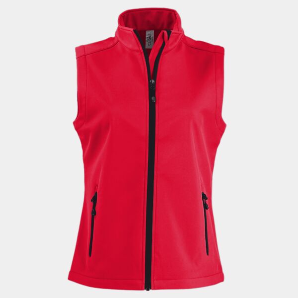 Clique Tempo Eco Stretch Full Zip Womens Softshell Vest Thumbnail