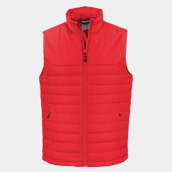Clique Elevation Eco Full Zip Mens Puffer Vest Thumbnail