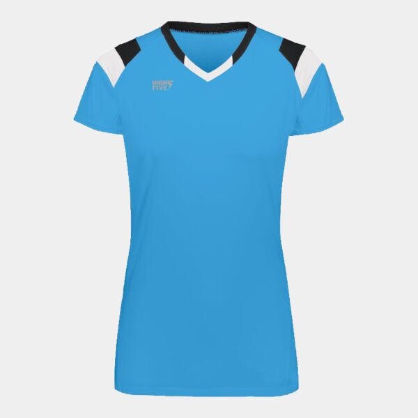 Ladies TruHit Tri-Color Short Sleeve Jersey Thumbnail