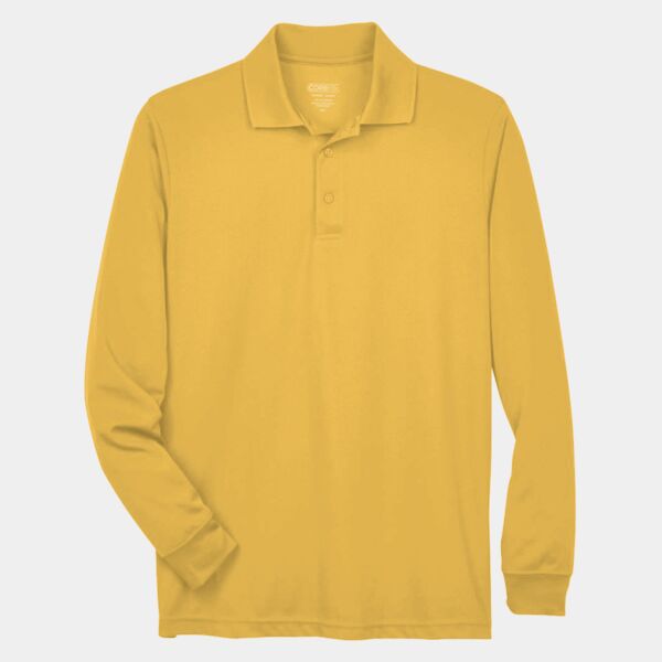 Men's Pinnacle Performance Long Sleeve Piqué Polo Thumbnail