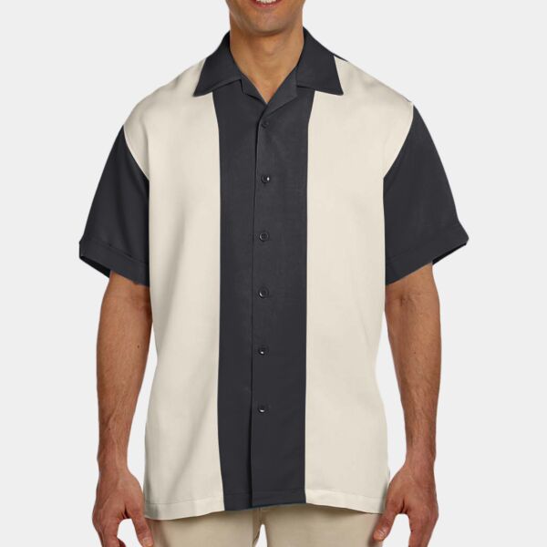Men's Two-Tone Camp Shirt Thumbnail