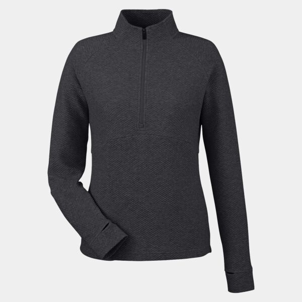 Women's Spirit Textured Quarter-Zip Pullover Thumbnail
