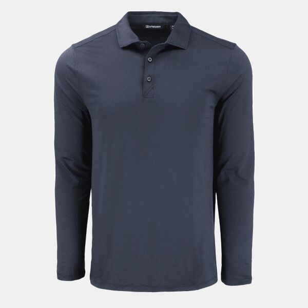 Cutter & Buck Coastline Epic Comfort Recycled Mens Long Sleeve Polo Thumbnail