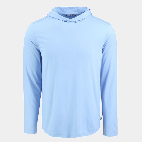 Cutter & Buck Coastline Epic Comfort Eco Recycled Mens Hooded Shirt Thumbnail