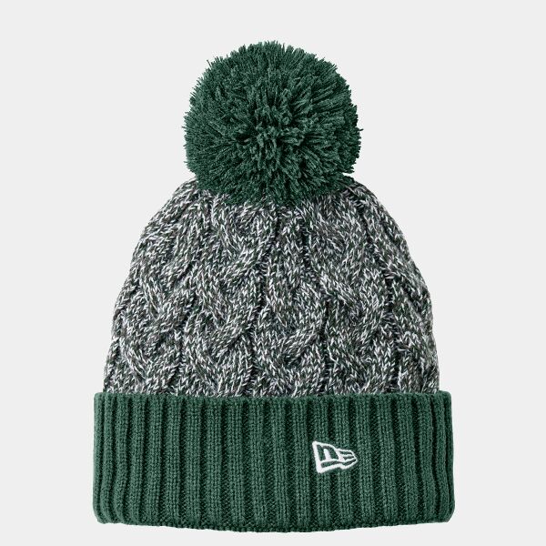 Marled Knit Pom Beanie Thumbnail