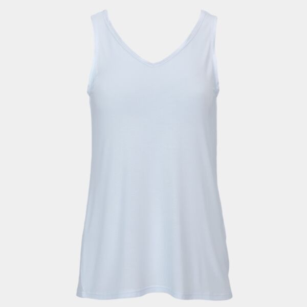 Women's Bamboo V-Neck Tank Top Thumbnail