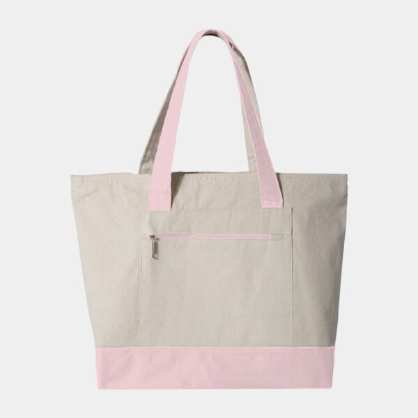 PVT LB CANVAS ZIPPR TOTE Thumbnail