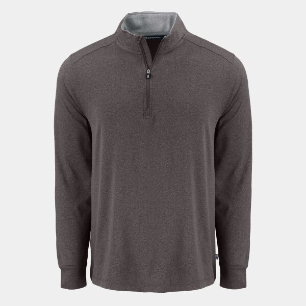Cutter & Buck Forge Recycled Four-Way Stretch Mens Big & Tall Quarter Zip Pullover Thumbnail