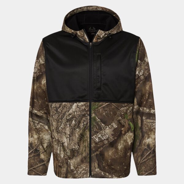 Unisex Realtree® Performance Colorblocked Full-Zip Hooded Sweatshirt Thumbnail