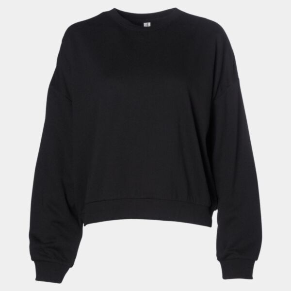 Women's California Wave Wash Sunday Crewneck Sweatshirt Thumbnail