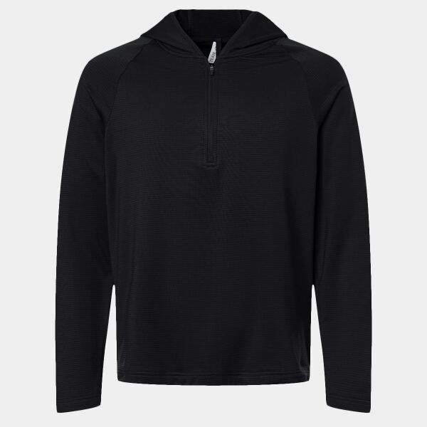 Men's Qualify Quarter-Zip Hooded Pullover Thumbnail