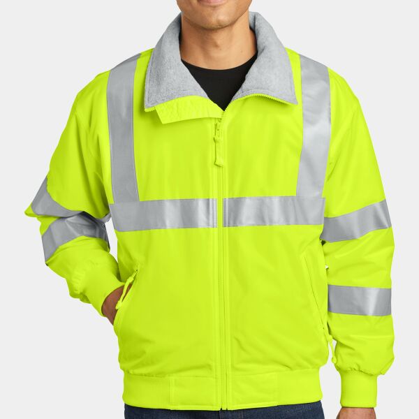 Enhanced Visibility Challenger Jacket with Reflective Taping Thumbnail