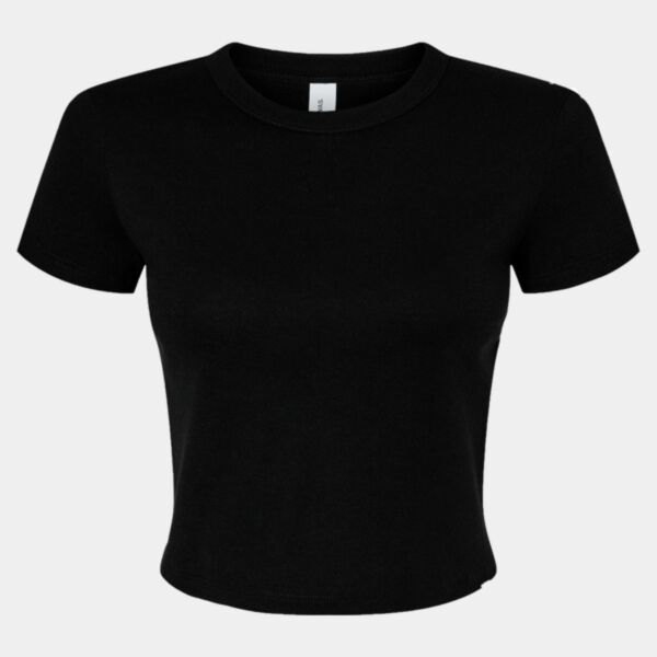 Women's Micro Rib Baby Tee Thumbnail