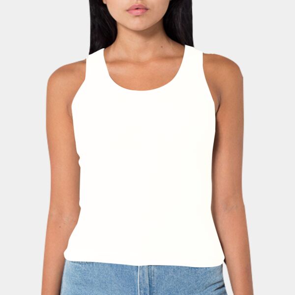 3308ORG Organic 2x1 Rib Boy Beater Tank Thumbnail