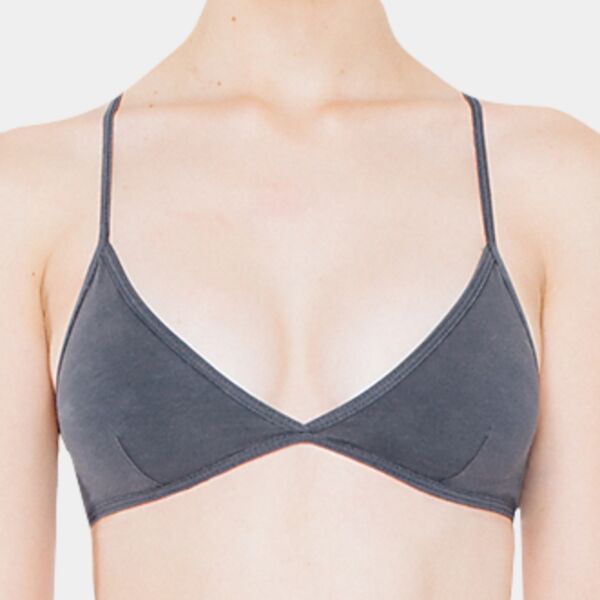 8319 Cotton Spandex Jersey Crossback Bra Thumbnail