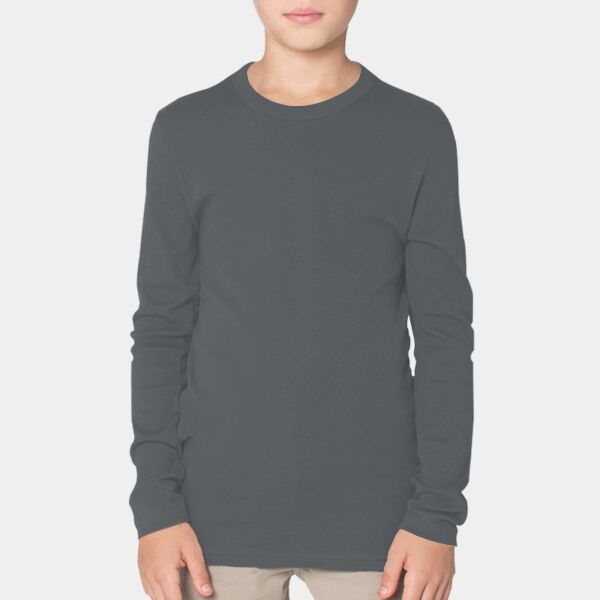 4207 Youth Baby Rib L/S T-Shirt Thumbnail