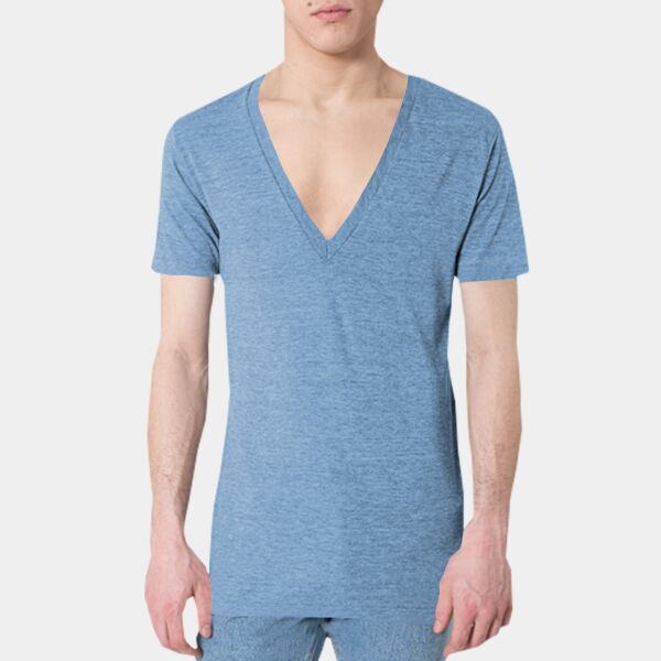 tr456 Tri-Blend S/S Deep V-Neck T-Shirt Thumbnail