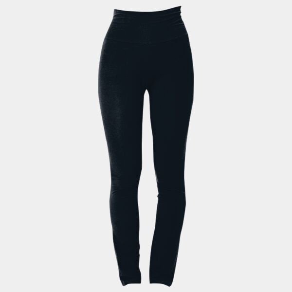 8375 Cotton Spandex Jersey Straight Leg Yoga Pant Thumbnail