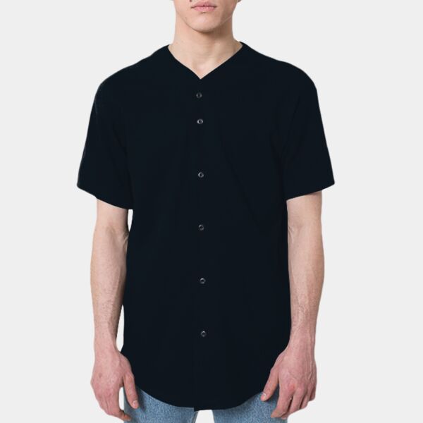 1403 Thick Knit Jersey Baseball Tee Thumbnail