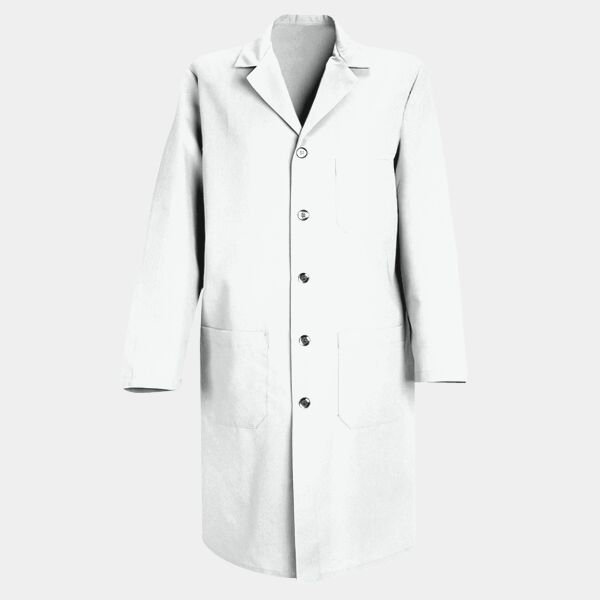 Unisex Button Front Lab Coat Thumbnail